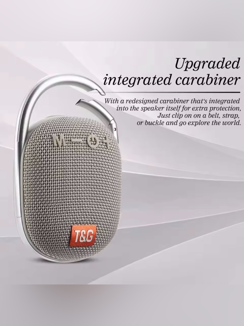 TG-321 Portable Wireless Speaker In Gray NWT - Picture 15 of 15